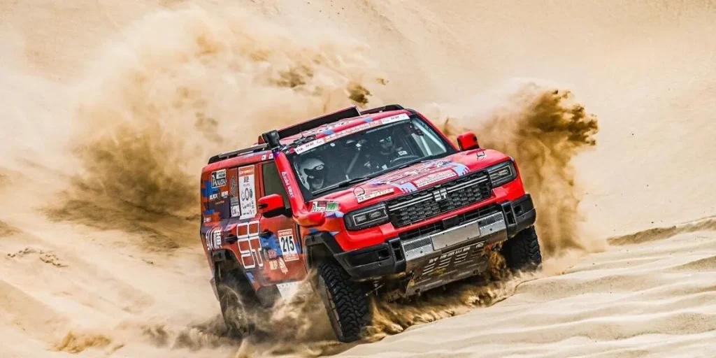 چری در رالی تاکلیماکان